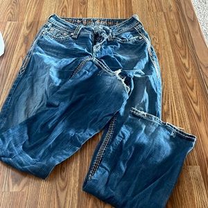 Rock Revival Blue Jeans